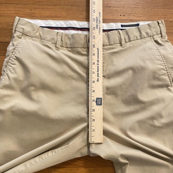 Polo Golf Ralph Lauren Pants Mens 35x32 Khaki Golf Classic Fit Cotton Stretch - Picture 6 of 16